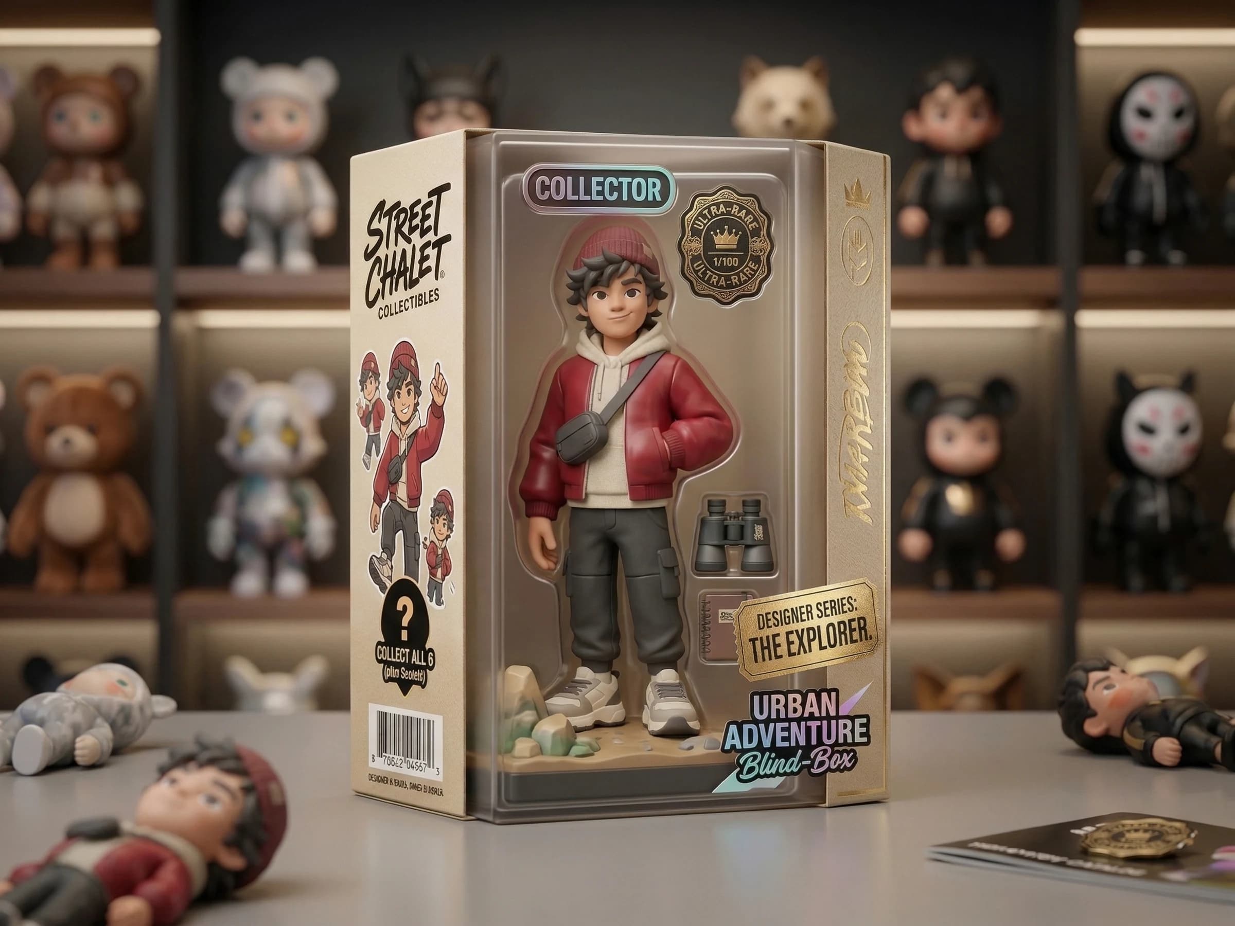 Action-Figure-Box Nachher
